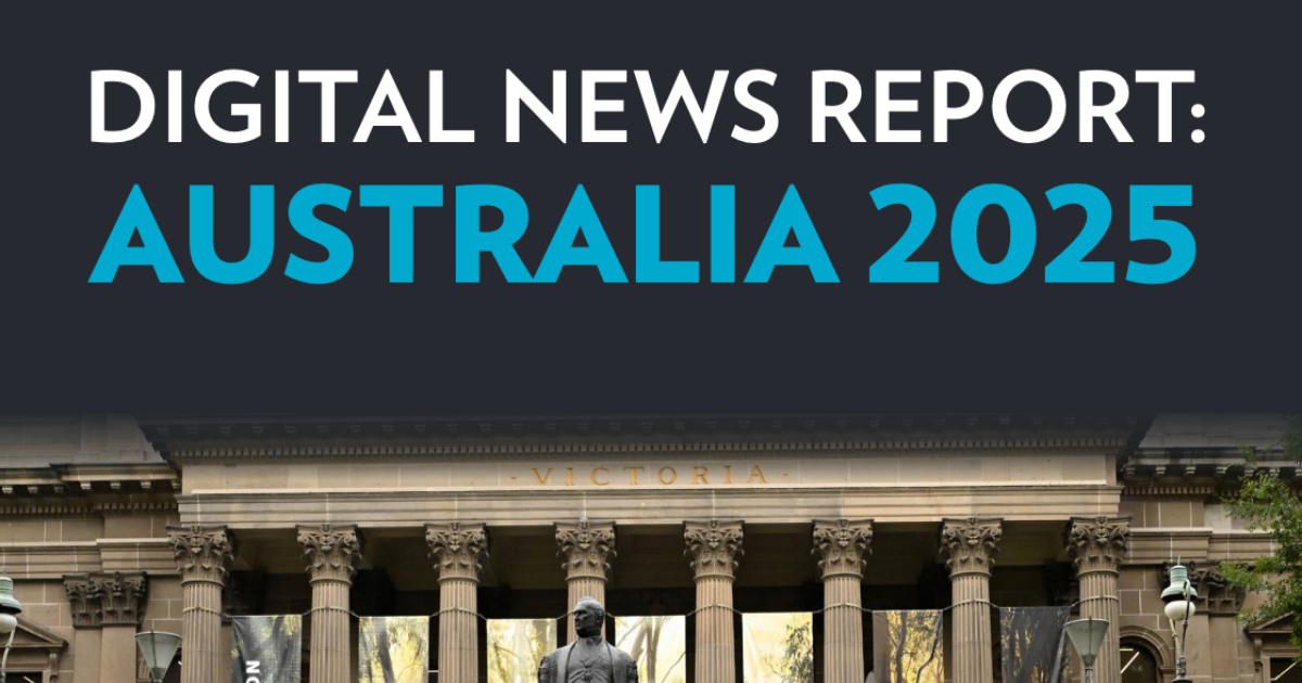 Digital News Report: Australia 2025